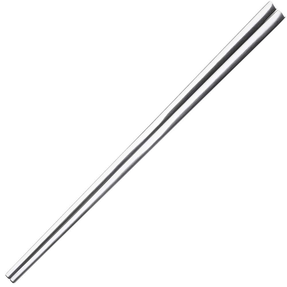 Why do Koreans use flat heavy steel chopsticks instead of