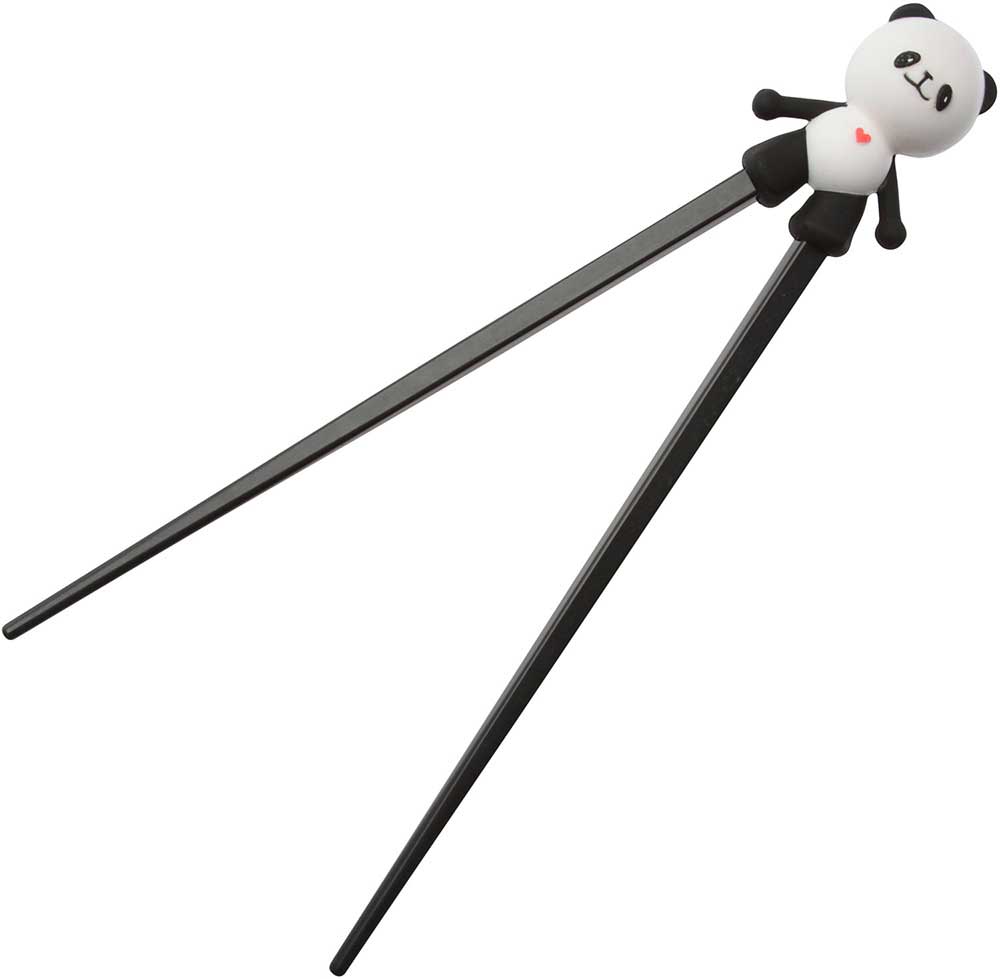 Cute Cartoon Panda Easy Use Silicone Training Chopstick Children Chopstick 