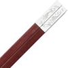 Luxury Chinese Chopsticks Silver with Fish and Sandalwood