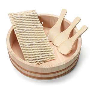 Sushi Starter Set - 5 Piece Wood