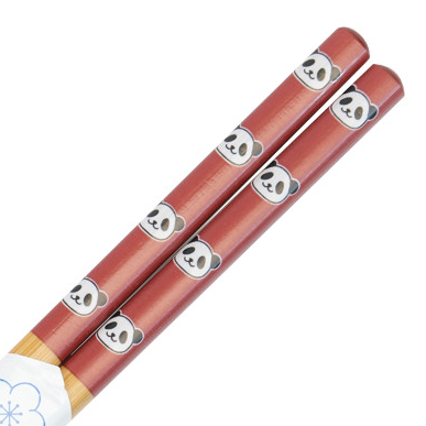 Cute Panda Bamboo Chopsticks panda chopsticks, cute panda chopsticks, bamboo chopsticks, animal chopsticks, reusable chopsticks, panda gift, novelty chopsticks, childrens chopsticks, panda themed tableware, bamboo dining chopsticks