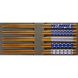 Sutake Bamboo Chopstick Set 5-Pair