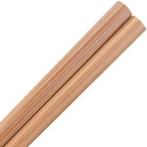 Bamboo Straight Carbonized Japanese Style Chopsticks