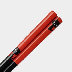 Black Cat Red Chopsticks