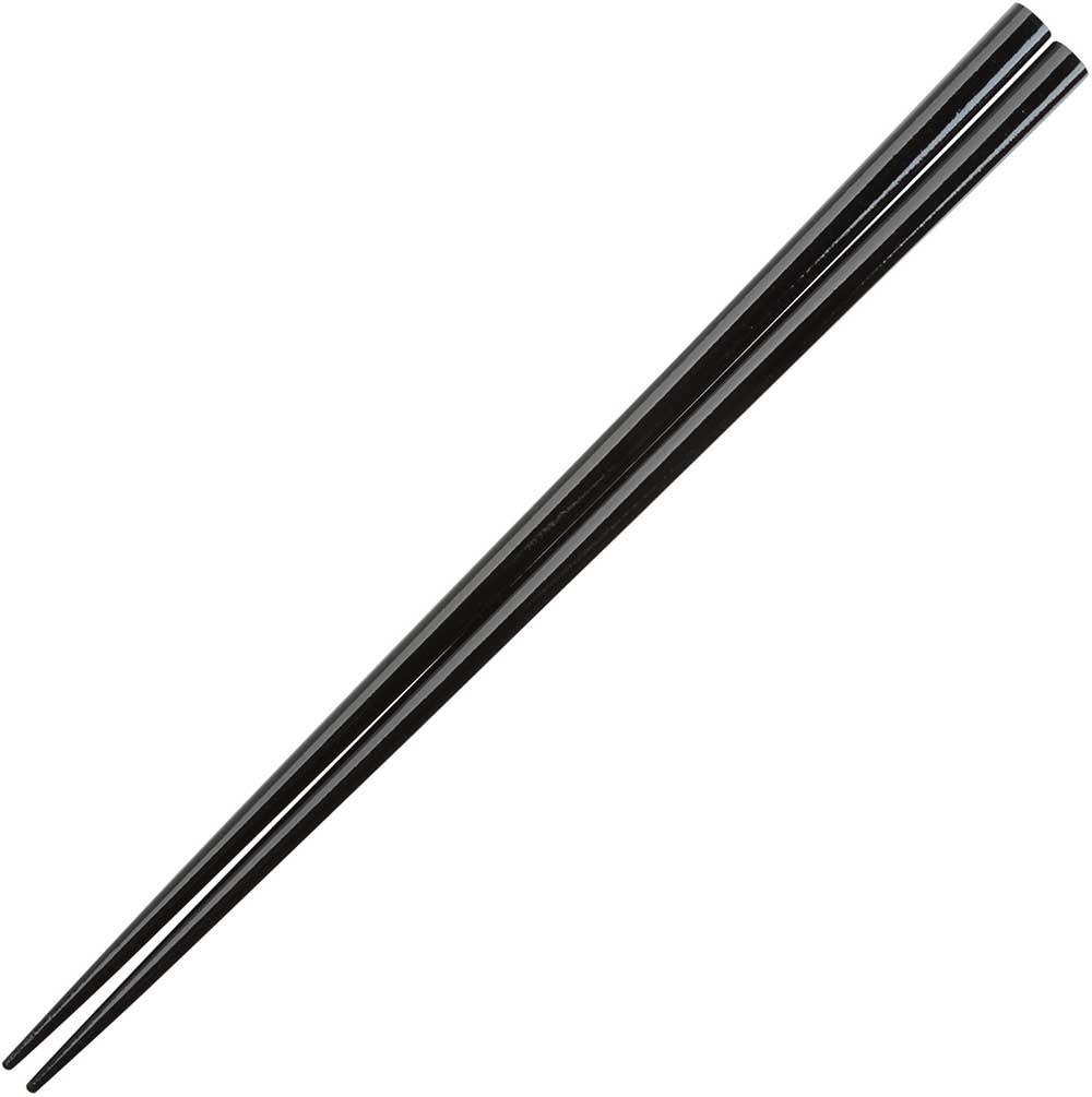 Black Glossy Painted Japanese Style Chopsticks
