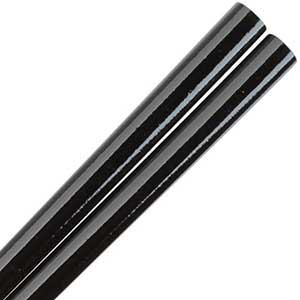 Black Glossy Painted Japanese Style Chopsticks