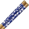  Blue Floral Japanese Bamboo Chopsticks
