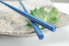 Blue Glossy Painted Japanese Style Chopsticks
