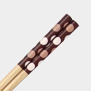 Cafe au Lait Light Wood Japanese Chopsticks