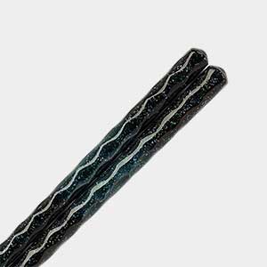 Carved Aurora Blue Wakasa Chopsticks