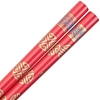 Chinese Gold Symbols on Red Chopsticks