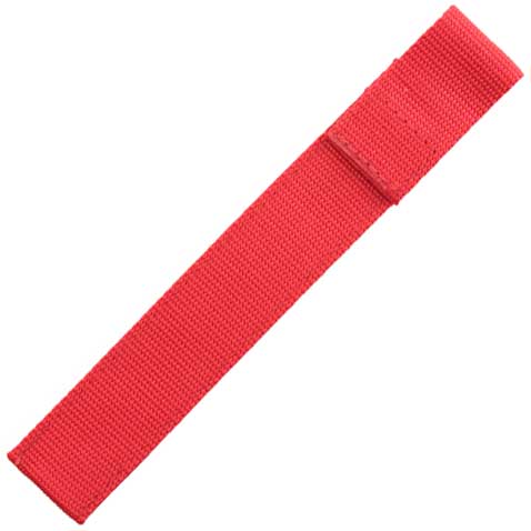 Chopstick Sleeve Red Colored Webbing Closed-Top