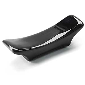 Curved Top Gloss Black Chopstick Rest
