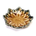 Dahlia Tiny Sauce Dish Brown