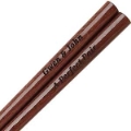 Dark Brown Wood Personalized Chopsticks