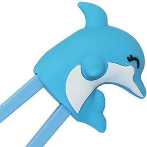 Dolphin Children's Trainer Chopsticks Blue