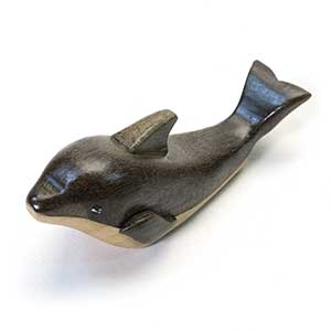  Dolphin Wood Chopstick Rest