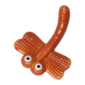 Dragonfly Chopstick Rest with Rust Glaze 