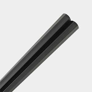 Eco Japanese Chopsticks Hex Black
