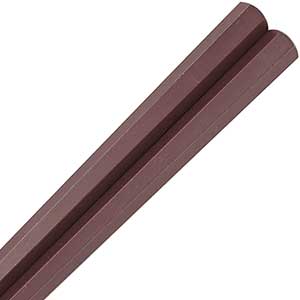 Eco Japanese Chopsticks Hex Brown