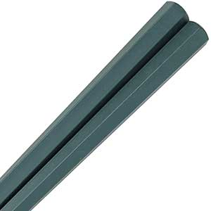 Eco Japanese Chopsticks Hex Dark Green
