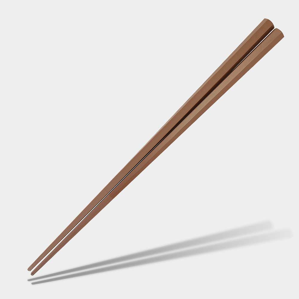 Eco Japanese Chopsticks Hex Light Brown