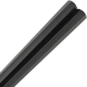 Eco Japanese Chopsticks Hex Black
