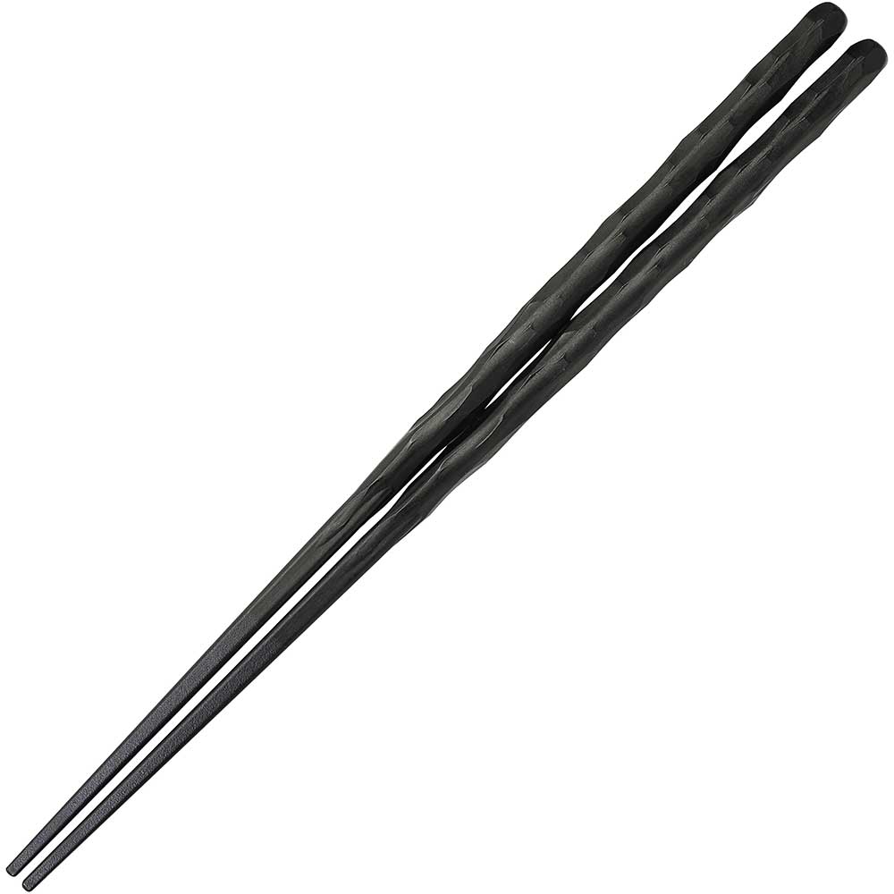  Eco Japanese Chopsticks Rustic Black