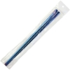 Flat Korean Stainless Steel Chopsticks Iridescent Blue - 10208