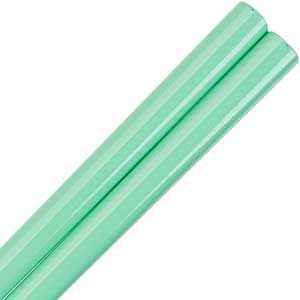 Green Mint Glossy Painted Japanese Style Chopsticks