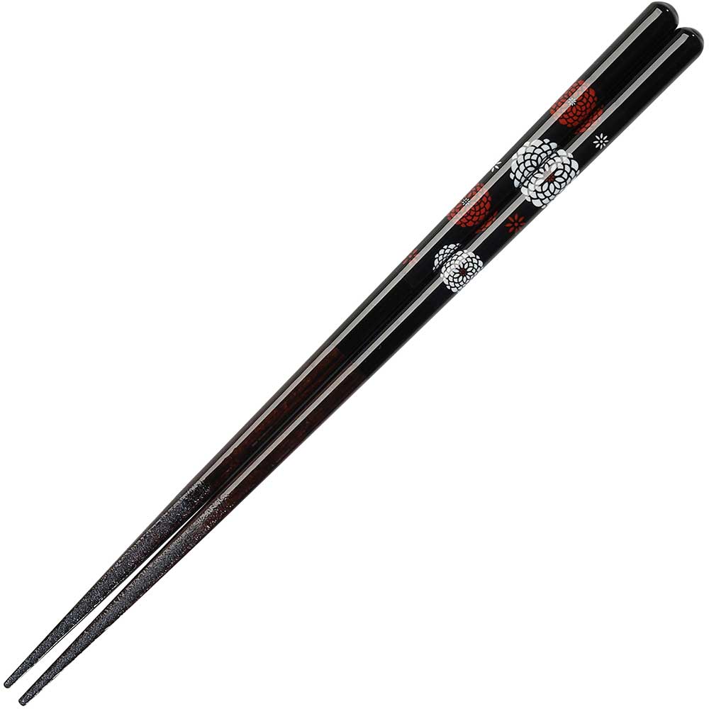  Hanatemari Black Chopsticks
