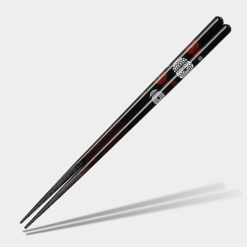 Hanatemari Black Chopsticks