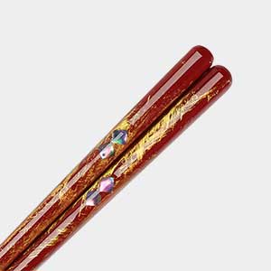 Hazy Moon Chopsticks Red