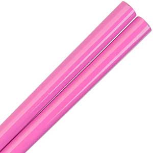  Hot Pink Glossy Painted Japanese Style Chopsticks