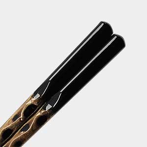 Kasumibori Flame Gold Chopsticks