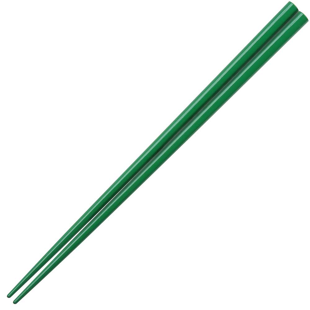  Kelly Green Glossy Painted Japanese Style Chopsticks
