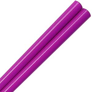  Magenta Glossy Painted Japanese Style Chopsticks