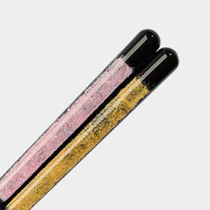 Mirage Pink & Orange Wakasa Chopsticks