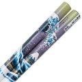 Mount Fuji and Wave Hokusai Design on White Chopsticks