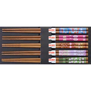 Nagomi Floral Japanese Bamboo Chopsticks Set
