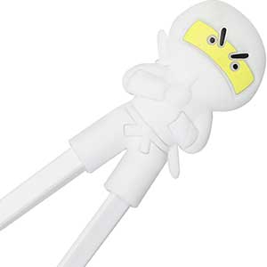 Ninja Kid's Trainer Chopsticks White