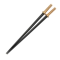 Ninja Sword Black Chopsticks Gold Handle – Katana Style Bamboo Chopsticks 