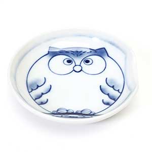 Owl Chopstick Rest Sauce Dish