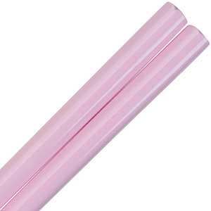 Pink Pastel Glossy Painted Japanese Style Chopsticks