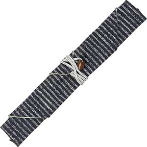 Chopsticks Pouch Aizen Indigo-Dyed Stripes