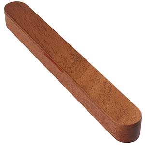 Premium 1-Pair Wood Chopsticks Box African Mahogany