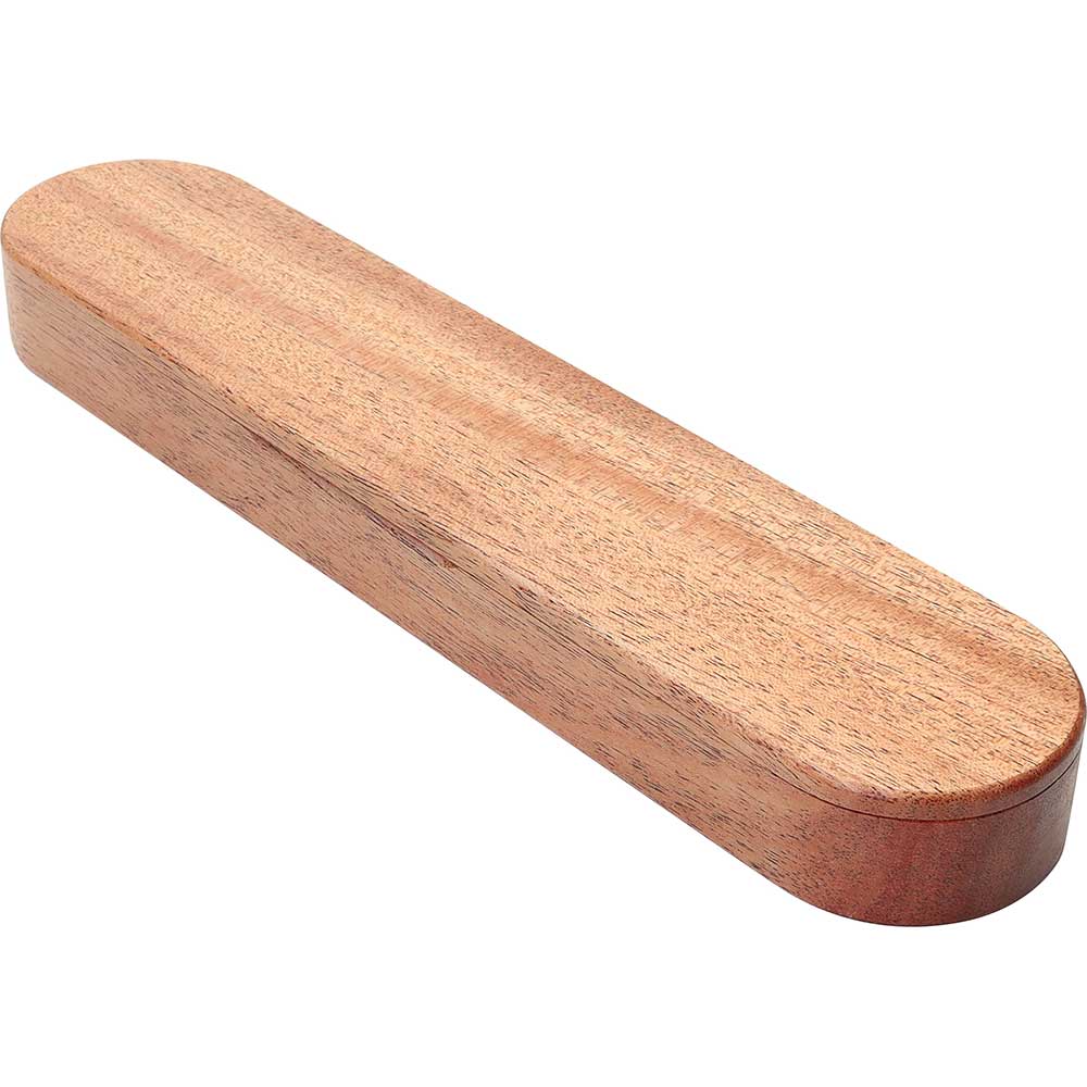 Premium 2-Pair Wood Chopsticks Box African Mahongany