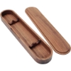 Premium 2-Pair Wood Chopsticks Box Walnut - B9502