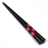 Red Ink Black Japanese Chopsticks - 80318