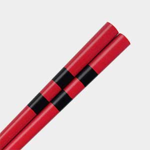 Red Ink Red Japanese Chopsticks